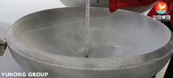 ASTM A240 321 ελλειψοειδή κεφάλι ανοξείδωτου 2:1/τέλος πιάτων για το δοχείο πίεσης