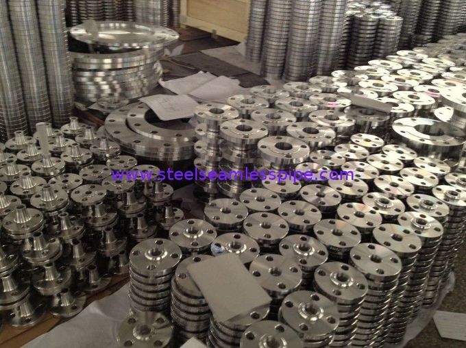 Διπλές φλάντζες A182 F60 F53 F51 1/2» - 98» μέγεθος UNS S32750 S32205 S31803 χάλυβα