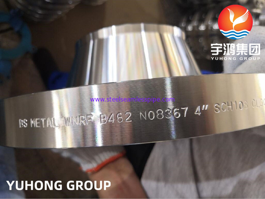 ASTM B462 Alloy Al6XN, UNS N08367 WNRF Flanges Nickel Alloy Steel CL3000 για πετρέλαιο και αέριο