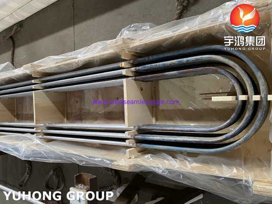 ASME SA789 SAF 2205 / UNS S32205 Διπλής χάλυβα θερμικός ανταλλακτής U Bend Tube
