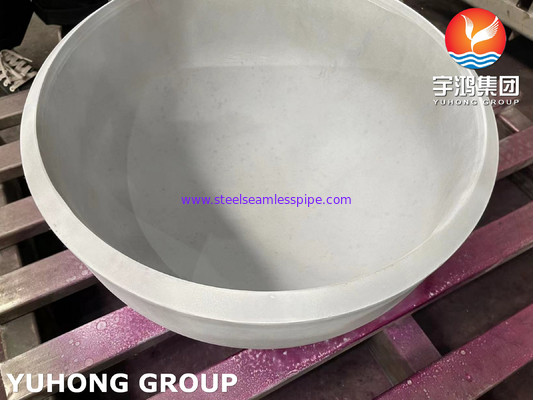 ASME SA403 WP304-S Καπάκι από ανοξείδωτο χάλυβα Μεγάλο μέγεθος 40 ιντσών Πυροσβεστικό σωλήνα PT