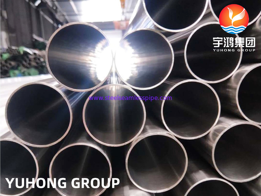ASTM A270 TP304 Ζυγισμένος σωλήνας από ανοξείδωτο χάλυβα, φωτεινή επεξεργασία με αναψύκωση που χρησιμοποιείται σε υγειονομικές εφαρμογές