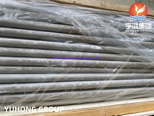 ASME SA213 TP304/304L 1.4301/1.4307 Χάλυβα από ανοξείδωτο χάλυβα