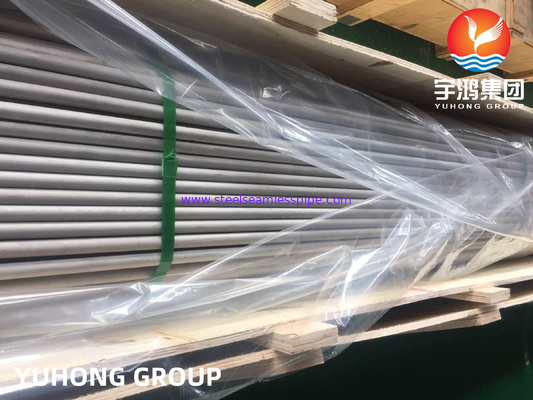 ASME SA213 TP321 1.4541 Ατσάλινος άψογος σωλήνας εναλλάκτη θερμότητας