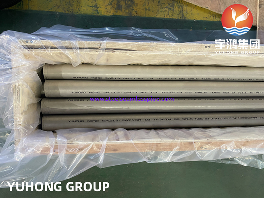 ASME SA213 TP347H 1.4961 Χάλυβα από ανοξείδωτο χάλυβα
