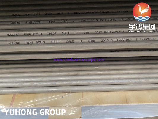 ASME SA213 TP304/304L Χάλυβα από ανοξείδωτο χάλυβα