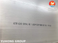 Πιάτο/λουρίδα/φύλλο/σπείρες ανοξείδωτου ASTM A240 TP904L SS904L