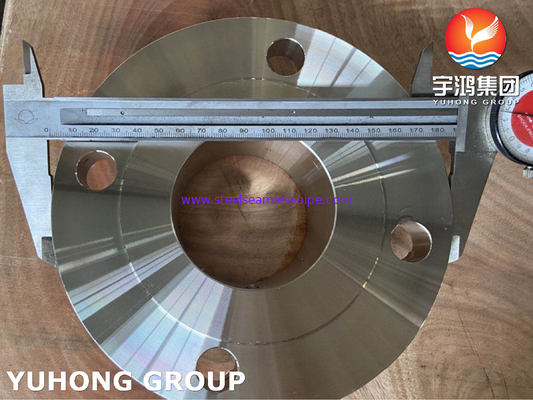 Νικέλιο 200 ASME SB564 UNS N02200 φλάντζα ανοξείδωτου WNRF DIN24066