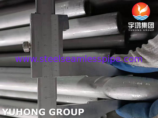 Σωλήνας εναλλάκτη θερμότητας U Bend από ανοξείδωτο χάλυβα ASTM A213 TP317L 100% ET