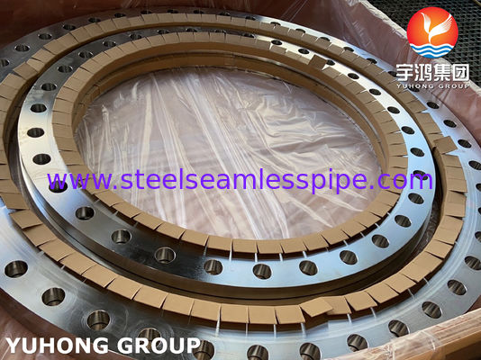Φλάντζα Δακτυλίου ASTM A240 Κράμα 904L / UNS N08904 AWWA C207 για Υδραυλικές Εργασίες