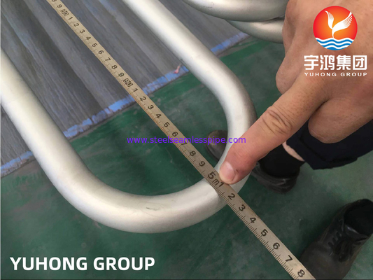 Αντίσταση στη διάβρωση ASTM B444 N06625 Inconel Seamless U Bend Tube