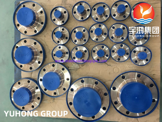 ΑΣTM B151 C70600 2.0872 Cu-Ni Alloy Forged Weldneck Flange RF B16.5