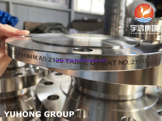 Α182 F316L Αδερφή φλάντζη από ανοξείδωτο χάλυβα, που χρησιμοποιείται σε συστήματα σωλήνων υπό πίεση, Β16.5 / AS2129 ΠΟΛΙΤΗ D