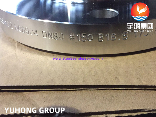 Η μέθοδος ASME SA182 F904L, UNS N08904 από ανοξείδωτο χάλυβα5