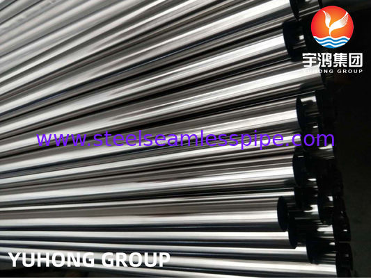 ASTM A270 TP304 Υγιεινές σωλήνες συγκόλλησης από ανοξείδωτο χάλυβα με μηχανικά γυαλισμένο και ηλεκτροφωλισμένο φινίρισμα και προσαρμοσμένη τραχύτητα Ra