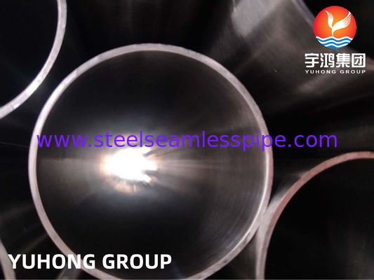 ASTM A270 TP304 Υγιεινές σωλήνες συγκόλλησης από ανοξείδωτο χάλυβα με μηχανικά γυαλισμένο και ηλεκτροφωλισμένο φινίρισμα και προσαρμοσμένη τραχύτητα Ra