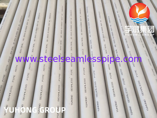 ASTM A312 TP304 1.4301 Χωρίς συγκόλληση σωλήνας από ανοξείδωτο χάλυβα