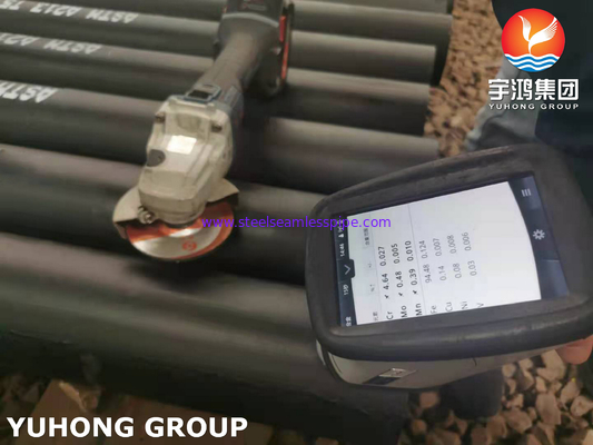 ASTM A213 T5 K41545 Χωρίς συγκόλληση σωλήνας από κράμα χάλυβα για εναλλάκτη θερμότητας
