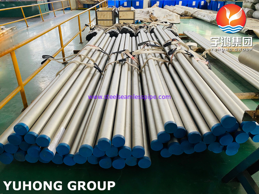 ASTM B407 UNS N08811 Χωρίς ραφές σωλήνας από κράμα νικελίου για πετροχημικές