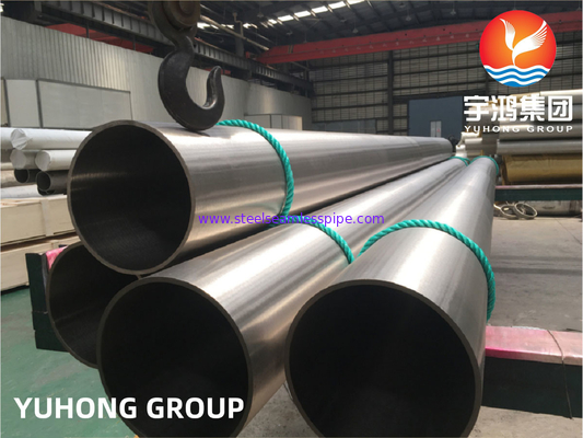 ASTM B165 Κράμα νικελίου-χαλκού Monel400 / UNS N04400, σωλήνας χωρίς ραφή, ψυχρής κατεργασίας