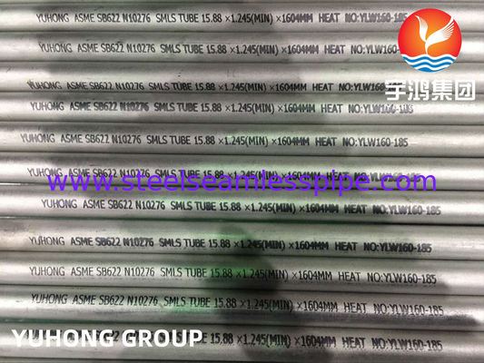 ASME SB622 Hastelloy C276 Νικελικό κράμα Seamless Tube για αεροδιαστημική βιομηχανία