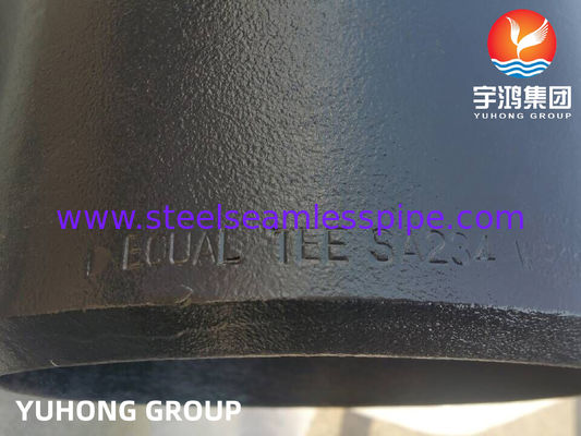ASTM A234 WP11 Σύνθετο χάλυβα Butt Weld Tee ASME B16.9 για σωλήνες υψηλής θερμοκρασίας