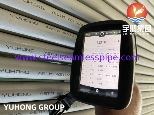 ASME SA2312 TP310S | ASTM A312 TP310S TP310H 310S 310MoLN Σωλήνας από ανοξείδωτο χάλυβα για τη βιομηχανία πετρελαίου και φυσικού αερίου
