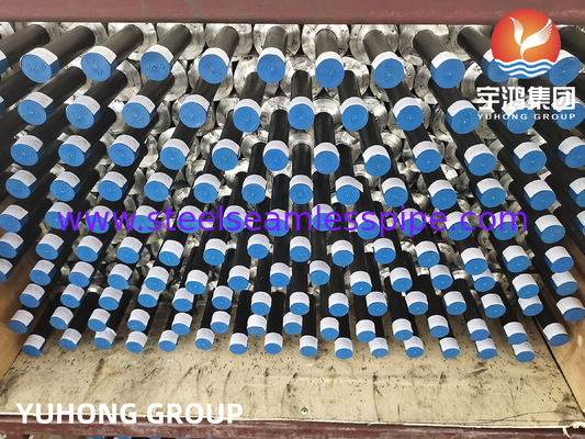 ASTM A179 Χάλυβας άνθρακα ενσωματωμένος σωλήνας με νιφάδες τύπου G, σωλήνες Aletados