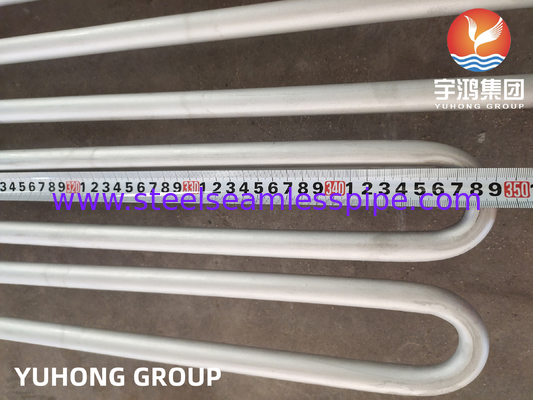 ASTM A213 TP304, 1.4301 Ατσάλινος Χάλυβας Χωρίς Σύνδεση Σωλήνας U Bend για Ανταλλάκτη Θέρμανσης