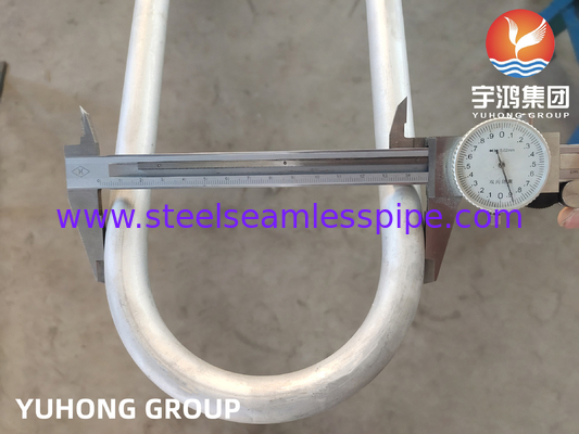 ASTM A213 TP304, 1.4301 Ατσάλινος Χάλυβας Χωρίς Σύνδεση Σωλήνας U Bend για Ανταλλάκτη Θέρμανσης