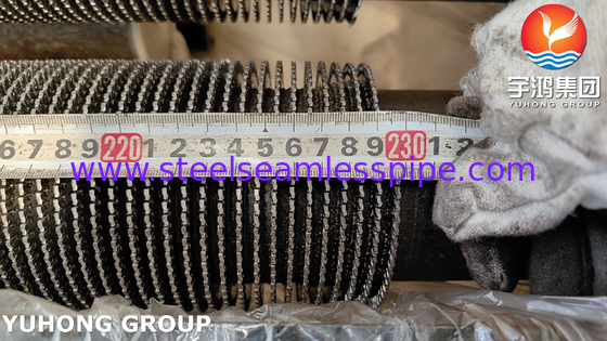 Δορυφόρος φτερωτού σωλήνα ASTM A335 Gr. P9 Χάλυβα κράμα HFW Χερματομεταλλευτής