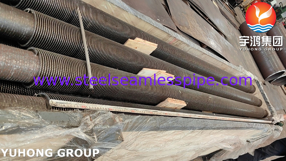 Δορυφόρος φτερωτού σωλήνα ASTM A335 Gr. P9 Χάλυβα κράμα HFW Χερματομεταλλευτής