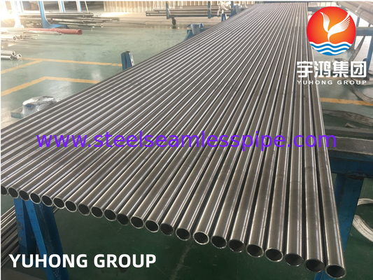 ASME SB163 UNS N08825 / Incoloy 825 Χωρίς ραφές σωλήνες από κράμα νικελίου