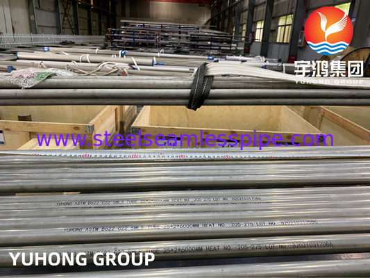 ASME SB622 N06022 Hastelloy C22 Νικελικό Χάλυβα Χάλυβα Χάλυβα Χάλυβα