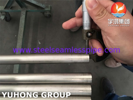 ASME SB338 GR1, GR7, GR9, GR12 Σωλήνες από χάλυβα από κράμα τιτανίου για λέβητα συμπύκνωσης