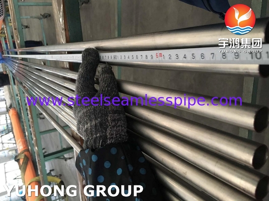ASME SB338 GR1, GR7, GR9, GR12 Σωλήνες από χάλυβα από κράμα τιτανίου για λέβητα συμπύκνωσης