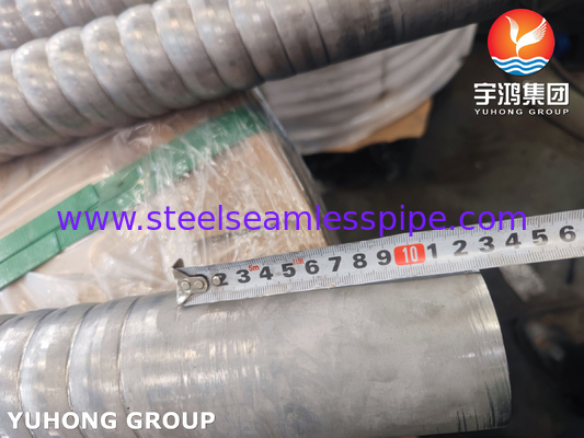 ASTM A312 TP310S Σωλήνες κυματοειδείς από ανοξείδωτο χάλυβα για ανταλλακτές θερμότητας και λέβητες