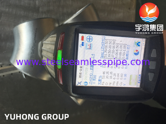 ASTM A403 / ASME SA403 WPS31254 Ατσάλι από ανοξείδωτο χάλυβα χωρίς ραφή9