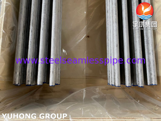 Σωλήνας Εναλλάκτη Θερμότητας Χωρίς Ραφή από Διφασικό Ανοξείδωτο Χάλυβα ASME SA789 S32205