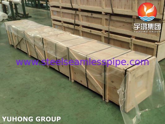 ASME SB111 CuZn20Al2 / CZ110 / UNS C68700 Αλουμινένιο χάλκινο αδιάβροχο σωλήνα
