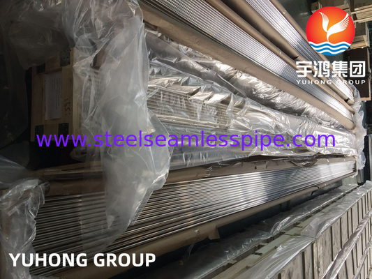 ASME SB111 UNS C71500 Χωρίς συγκόλληση σωλήνας για θερμαντήρα άλμης σε μονάδα αφαλάτωσης