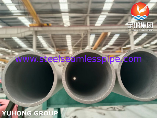 ΑΣTM A790 S31803, S32750, S32205, S31254 Διπλής τύπου σωλήνες χάλυβα για βιομηχανικές εφαρμογές