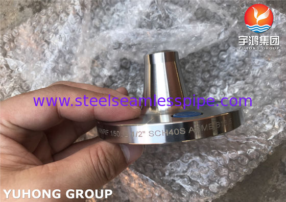 ASTM A182 F316L B16.5 Φλάντζα από ανοξείδωτο χάλυβα Weld Neck RF Forged για επεξεργασία νερού
