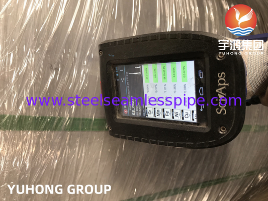Διπλό κράμα χάλυβα ίση Tee, A815 S32750 / SAF 2507 Butt-Weld Fitting, σύστημα αφαλάτωσης θαλασσινού νερού