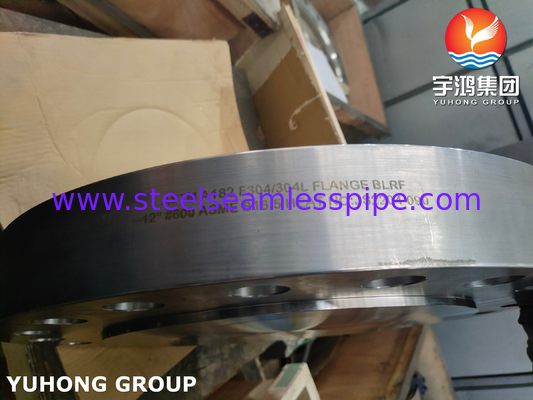 ASTM A182 F304/304L τυφλή B16.5 σφυρηλατημένη φλάνσα ανυψωμένη όψη BLRF # 600