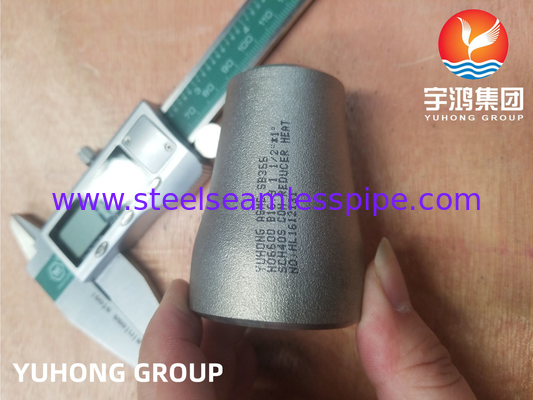 ΑΣTM B366 Inconel 600 / UNS N06600 Συγκεντρωτικός μειωτής νικελίου