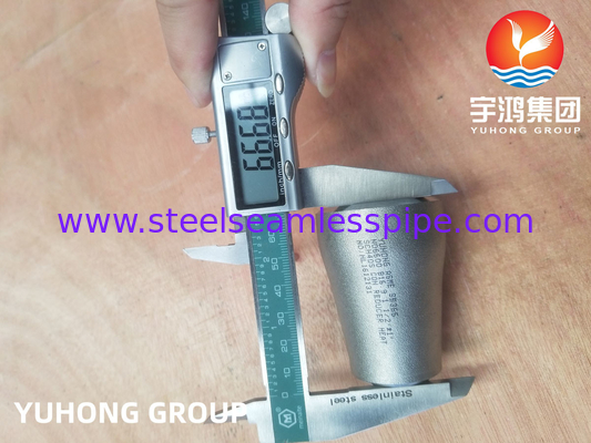 ΑΣTM B366 Inconel 600 / UNS N06600 Συγκεντρωτικός μειωτής νικελίου