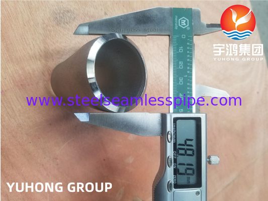 ΑΣTM B366 Inconel 600 / UNS N06600 Συγκεντρωτικός μειωτής νικελίου