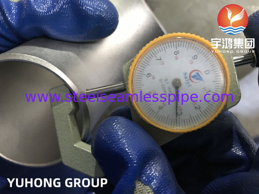 ASTM A815 WP-S UNS S32750 S32760 Elbow 90DEG LR 2'' SCH10S Πύλες φυσικού αερίου και πετρελαίου, ατμός αέρα, πετρελαϊκό αέριο, νερό B16.9