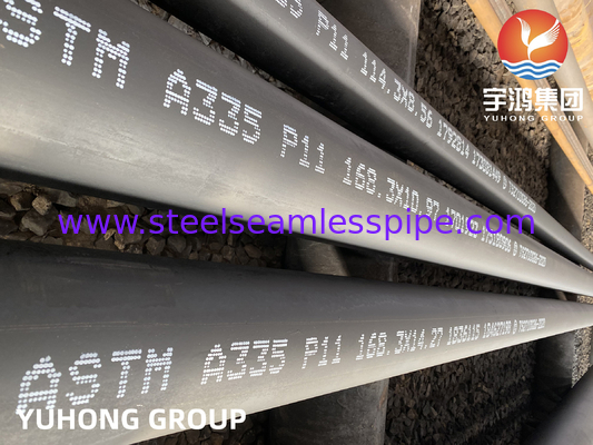 Χάλυβα κράμα αδιάβροχο σωλήνα ASTM A335, ASME SA335 P5 P9 P11 P12 P22 P91 P92 Για ενέργεια σταθμών παραγωγής ηλεκτρικής ενέργειας, λέβητα υγρών,θερμική ενέργεια